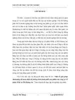 Một số Giải pháp Marketing để hoàn thiện hệ thống kênh phân phối sản phẩm của Cty Cổ phần XNK và XD Hoàng An