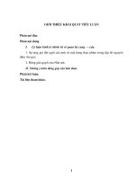 Quan hệ cung – cầu tác động đến sự lên xuống giá cả trong Một số mặt hàng thực phẩm trong dịp tết nguyên đám vừa qua