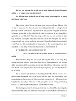 Vai trò của đầu tư đối với sự hình thành và phát triển doanh nghiệp và sự tăng trưởng của nền kinh tế