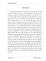 Giải pháp phát triển ngành công nghiệp sữa trong điều kiện VN là thành viên của WTO