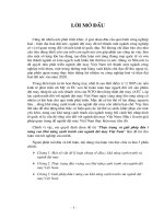 Thực trạng & Giải pháp đầu tư nâng cao khả năng cạnh tranh của nghành dệt may VN