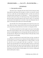 Hoàn thiện công tác phân tích tài chính tại công ty cổ phần May 10