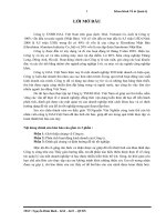 Phân tích hiện trạng và đề xuất biện pháp nhằm nâng cao hiệu quả sản xuất kinh doanh của công ty TNHH HAL Việt Nam