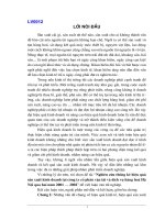 Nghiên cứu thống kê hiệu quả sản xuất kinh doanh tại Công ty Cổ phần vận tải và dịch vụ hàng hóa Hà Nội