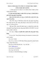 Báo cáo thực tập tại công ty cổ phần đầu tư phát triển công nghệ Trung Dũng