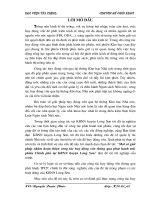 Một số giải pháp nhằm hoàn thiện công tác huy động vốn thông qua phát hành trái phiếu Chính phủ tại Kho bạc NN Huyện Lương Sơn( Hòa Bình)