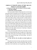 Tiêu thụ sản phẩm trong doanh nghiệp