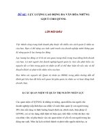 Lực lượng lao động đa văn hóa những gợi ý cho quản trị nguồn nhân lực