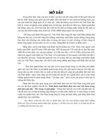 Tình hình Xuất khẩu thuỷ sản của Việt Nam trong thời gian gần đây - thực trạng và giải pháp