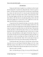 Phân tích hoạt động sản xuất kinh doanh của Công ty In và sản xuất Bao Bì Hoàng Mai