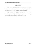 Hoàn thiện các phương pháp xác định giá trị doanh nghiệp trong tư vấn cổ phần hoá tại Công ty cổ phần chứng khoán Bảo Việt