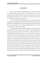 Thẩm định tài chính dự án đầu tư cho vay vốn tại ngân hàng Thương mại cổ phần Ngoại thương Việt Nam chi nhánh Chương Dương.