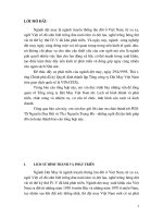 Báo cáo thực tập tại Tổng Công ty Dệt May Việt nam