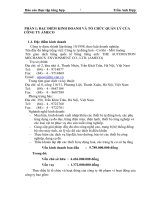 Thực Trạng Tổ Chức Kế Toán Tại Công Ty AMECO