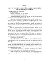 Một số vấn đề lý luận về hoạt động đấu thầu trong xây dựng cơ bản