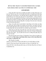 Thực trạng và giải pháp nhằm nâng cao khả năng thắng thầu tại Cty cổ phần bắc việt 