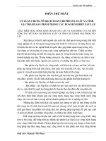 Tổ chức công tác hạch toán CPSX và tính giá thành sản phẩm xây lắp ở Công ty Đầu tư xây lắp thương mại Hà Nội