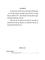 Tìm hiêu chất lượng đội ngũ cán bộ, công chức chính quyền cấp phường trong giai đoạn hiện nay