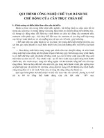 Qui trình công nghệ chế tạo bánh xe chủ động của cần trục chân đế 7,5 Tấn và 10 Tấn