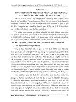 thực trạng quản trị nguồn nhân lực tại trung tâm vps1 trước khi sát nhập vào bđtp hà nội