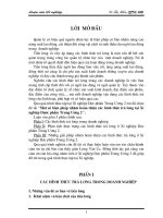 Một số biện pháp nhằm hoàn thiện các hình thức trả lương tại Xí nghiệp Dựơc phẩm TW 2