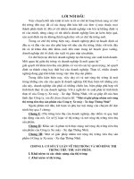 Một số giải pháp nhằm mở rộng thị trường tiêu thụ sản phẩm của Công ty xe mát - xe đạp Thống Nhất