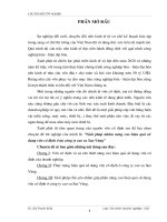 Giải pháp nhằm nâng cao hiệu quả sử dụng vốn cố định tại Công ty ao su Sao Vàng