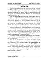 Một số giải pháp nhằm nâng cao chất lượng ủy quyền trong công ty thương mại dịch vụ Thành cát