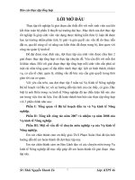 Một số vấn đề về chuyên môn nghiệp vụ của vụ kinh tế nông nghiệp