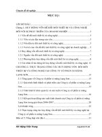 Các giải pháp chủ yếu huy động nguồn vốn đầu tư đổi mới thiết bị và công nghệ tại Công ty cổ phần Xi măng Lạng Sơn