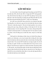 Hoàn thiện công tác lập dự án tại Quỹ đầu tư phát triển Thành phố Hà Nội