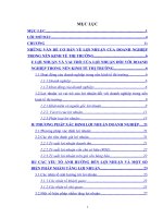 Một số giải pháp nhằm tăng lợi nhuận tại Công ty CP Thương mại và tổng hợp I Hà Tây