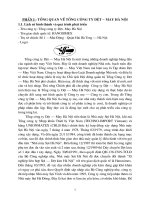 Báo cáo thực tập tổng hợp Tổng công ty Dệt- May Hà Nội