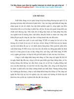 Thực trạng và giải pháp trong hoạt động xuất khẩu hàng TCMN tại công ty Artex-Hà Nội.doc