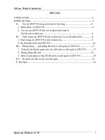 Thực trang các Doanh nghiệpVVN nước ta hiện nay và xu thế phát triển