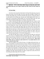 Một số Giải pháp nhằm nâng cao năng lực cạnh tranh sản phẩm bánh kẹo của Cty bánh kẹo Hải Châu trên thị trường nội địa.