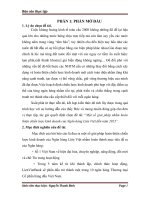 Một số giải pháp nhằm hoàn thiện chiến lược kinh doanh của Ngân hàng Liên Việt đến năm 2015