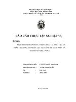 Một số biện pháp để nâng cao hiệu quả của công tác đào tạo và phát triển nguồn nhân lực ở Công ty Điện Toán và Truyền Số Liệu (VDC)