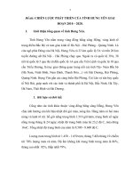Chiến lược phát triển của tỉnh hưng yên giai đoạn 2010 – 2020