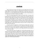 Một số biện pháp nhằm nâng cao hiệu quả tổ chức sử dụng vốn lưu đông tại Xí nghiệp Vật tư Chế biến hàng xuất khẩu