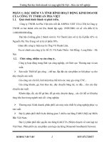 Báo cáo thực tập tại CÔNG TY TNHH AN PHA VIỆT