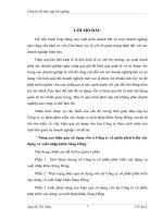 Nâng cao hiệu qủa sử dụng vốn ở Công ty cổ phần phát triển xây dựng và xuất nhập khẩu Sông Hồng