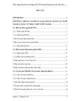 Thực trạng thu hút và sử dụng vốn FDI trong thời gian qua của Việt nam