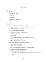 Một số giải pháp nhằm nâng cao hiệu quả kinh doanh của Công ty Đầu tư TM & DV Thắng Lợi