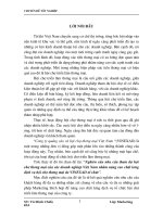 Nghiên cứu nhu cầu tham dự hội chợ TM của các Doanh nghiệp VN nhằm nâng cao chất lượng dịch vụ hội chợ TM do VINEXAD tổ chức