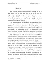 Thực trạng và giải pháp phát triển ngành chè ở Yên Bái từ nay đến năm 2010