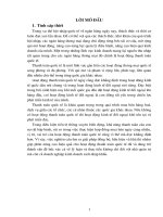 Một số giải pháp phòng ngừa rủi ro trong hoạt động thanh toán quốc tế tại ngân hàng đầu tư và phát triển Việt Nam – Chi Nhánh Đông Đô