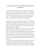 Quản lý điều hành sàn giao dịch bất động sản