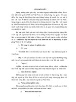 Đầu tư trực tiếp nước ngoài tại VN – Vài nét về thực trạng & Giải pháp