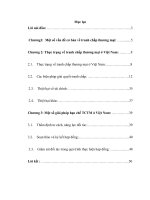 Một số vấn đề cơ bản về giải quyết và phòng ngừa tranh chấp thương mại ở việt nam